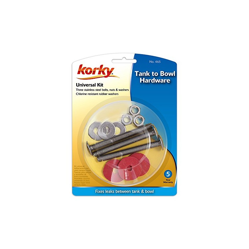 Korky 465BP Toilet Tank to Bowl Hardware Kit