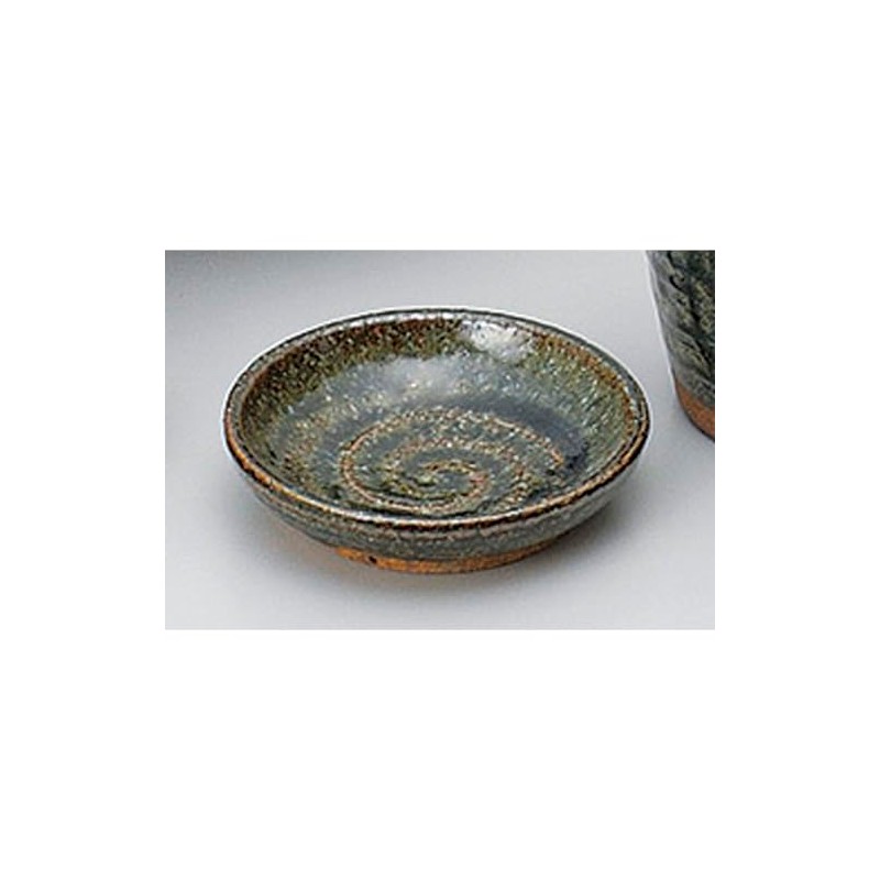 Yamasita Craft 471-67-556 Navy Vidro Condiment Dish