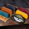 Lemma Pencil Case, Genuine Leather, Large Capacity, Pen Case, High
