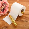 Shappy 2 Pcs Universal Toilet Paper Holder Replacement Rod Spring