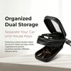 1 PC Key Fob Case, Leather Key Fob Holder with