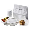 DEAN & DELUCA Lunch Bag, White, Cold Bag, Foldable, Compact,