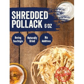 NICE WITCH'S Dried Shredded Pollack 170g / 6oz 황태채