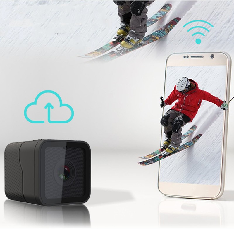 Mini Camera Waterproof 1080P FHD USB Charging WiFi Sports DV