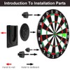 Flintronic Dartboard Bracket Hanging Dartboards, Sturdy Dartboard Mounting Stand Kit