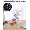AOTOPYU Glasses Storage Box, Makeup Organizer, Makeup Organiser, Makeup Organiser,