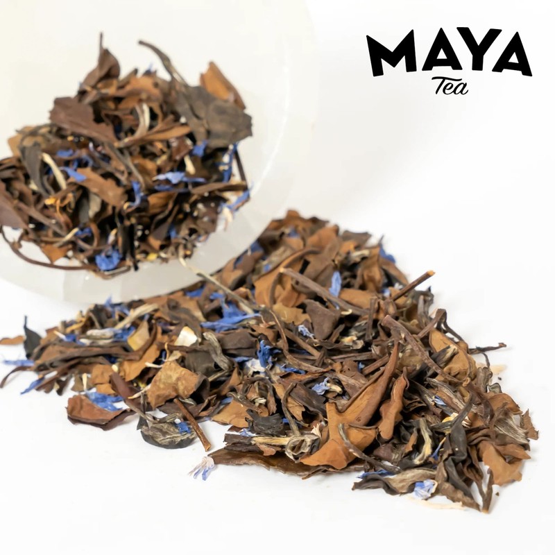 Maya Tea Madagascar Coconut White Tea, Premium Loose Leaf Tea,