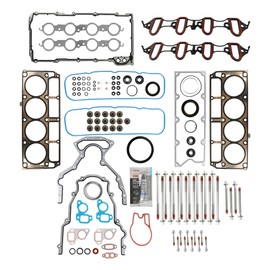 PHILTOP HS26191PT ES72173 Head Gasket Set Fit for Chevy/GMC/Cadillac/Pontiac/Hummer/Buick, 2002-2011 Silverado 1500, 2002-2011 Avalanche Suburban 1500,Tahoe,4.8L,5.3L,Head Gasket Kit