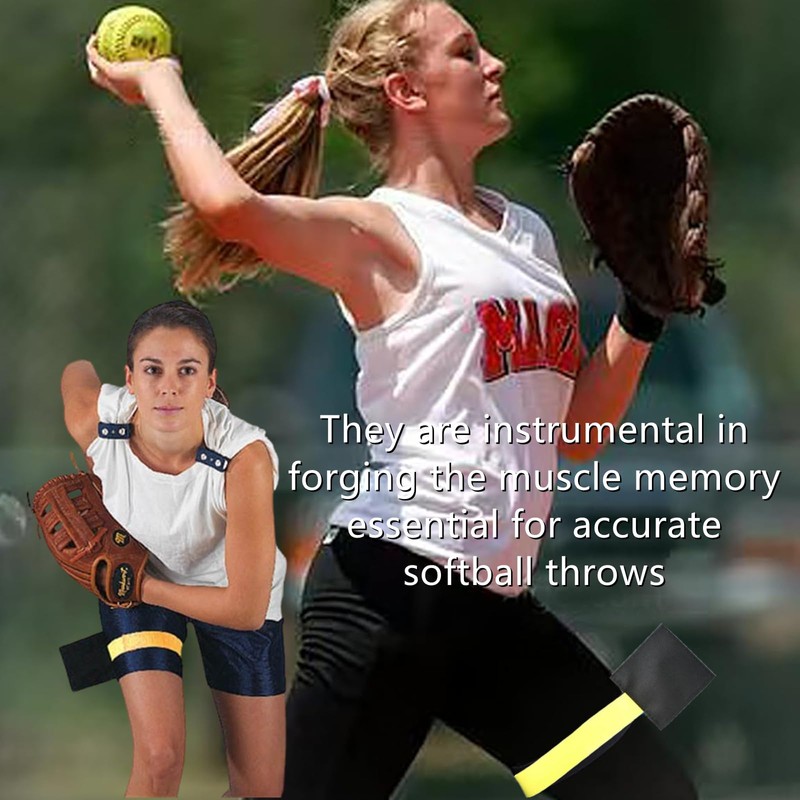 Fuulqgui 2 PCS Softball Pitching Training Aids Professional Softball Pitching