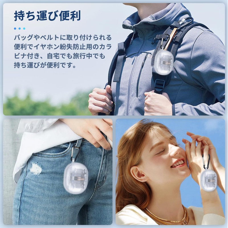 SOUNDPEATS Case Cover for Capsule3 Pro/SOUNDPEATS Capsule3 Pro Plus [NOUKAJU]