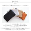 artigianoworks apo-12ns Coin Purse, Round Zipper, Cowhide Leather, Nume Leather,
