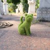 Cyrank Flocked Animal Statue Outdoor Garden Statues Decor European Style