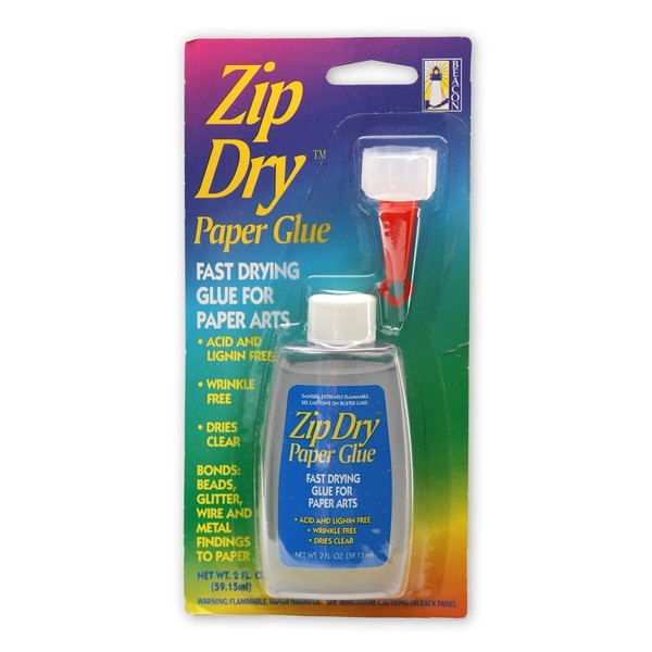Beacon Adhesives Zip Dry Paper Glue, 2-Ounce