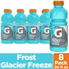 Gatorade Thrist Quencher, Frost Glacier Freeze Sports Drinks, 20 Fl