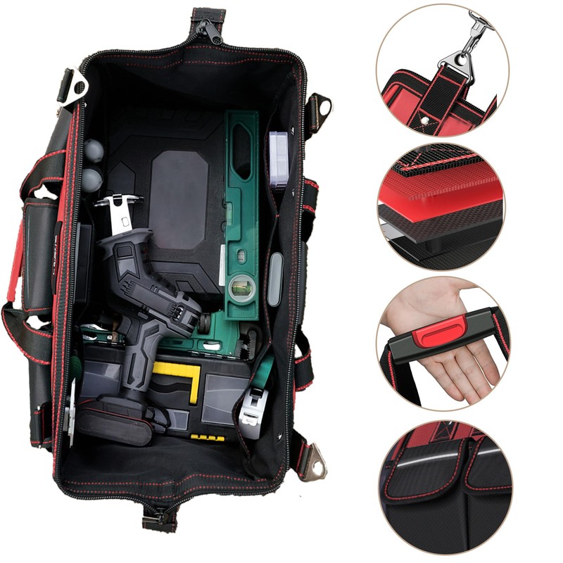 FGXY Multi Functional Tool Kit, Canvas Multifunctional Portable Storage Bag,