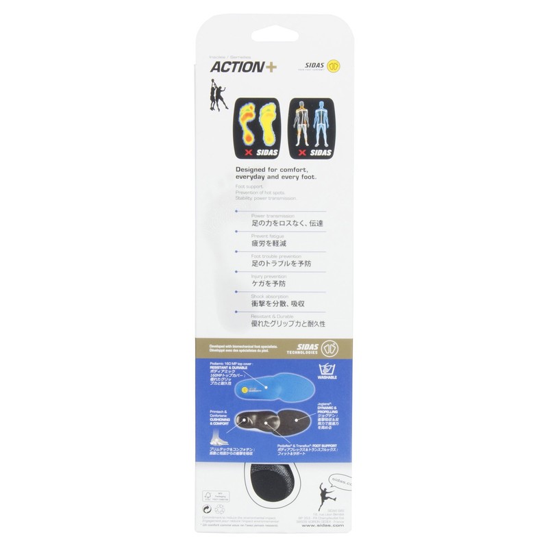 【SIDAS】 Sidas Action Sports Action Plus 313232104 L (10.6 -