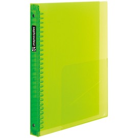 マルマン ルーズリーフ バインダー B5 セプトクルール 26穴 グリーン F300B-03