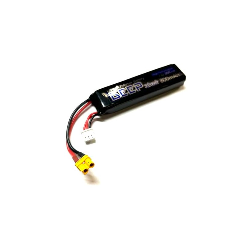 DEEP shot 1400mAh XT-30 connector specification