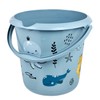 keeeper 10L Ilvie Sea Life Nordic Blue Bucket with Integrated