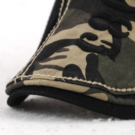 Mens Adjustable Camouflage Beret Buckle Irish Cabbie Ivy Driving Gatsby Hunting Hat