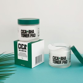 W Skin Research Institute Cica Plus BHA Toner Pads