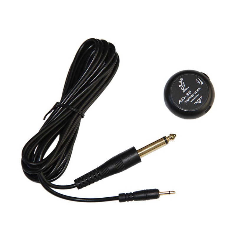 Adeline AD-35 Mini Piezo Pickup Contact Microphone Transducer with 3