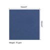sourcing map 100 Sheet Origami Paper Double Sided Navy Blue