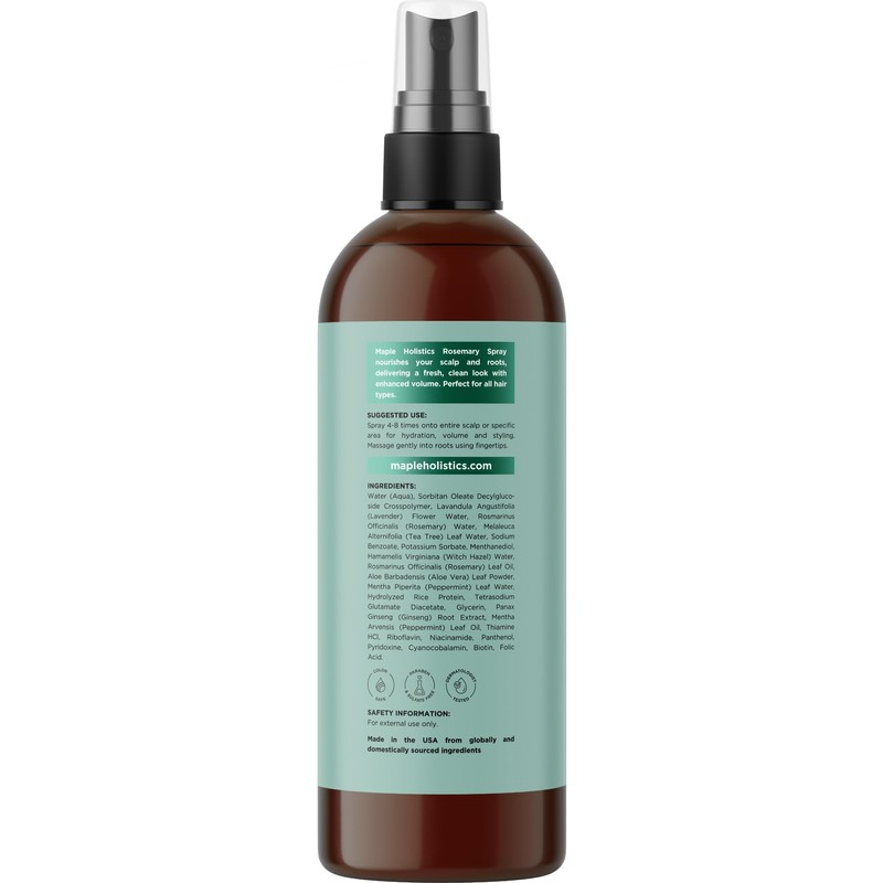 Rosemary Water Spray for Hair & Scalp - Biotin Rosemary