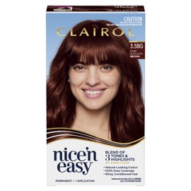 Clairol Nice 'N Easy Permanent Colour 3.5BG Natural Dark Burgundy