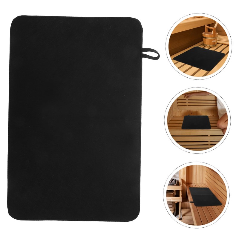 WRITWAA Thick Felt Pad Seat Cushion Waterproof Mat for Bath