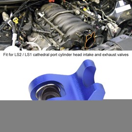 aqxreight Herramienta de Resorte de Válvula LS, Herramienta de Compresor de Resorte de Válvula LS para Instalación de Resorte de Válvula Estilo LS-2 LS-1(Azul)