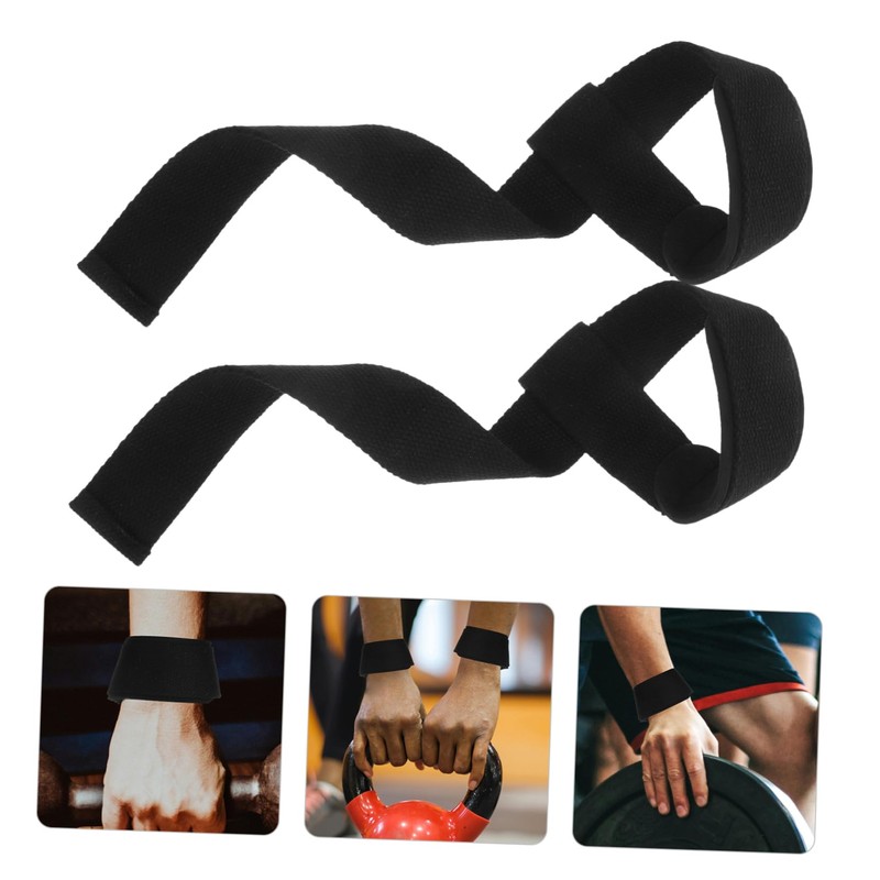 Mipcase 1pair Wrist Wraps for Weightlifting and Deadlifts Wrist Support