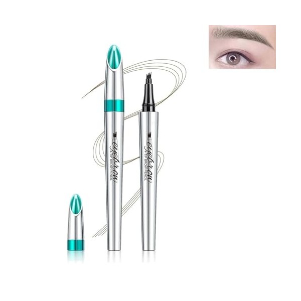 Atikisoi Eyebrow Pencil, Blapee Eyebrow Pencil, 3D Waterproof Microblading Eyebrow
