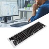 117 Keys Keycaps OEM Height Two Colors Injection Fastness OPQ