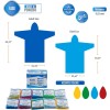Budgetizer Rain Poncho Family Pack with Shoe Covers – Extra