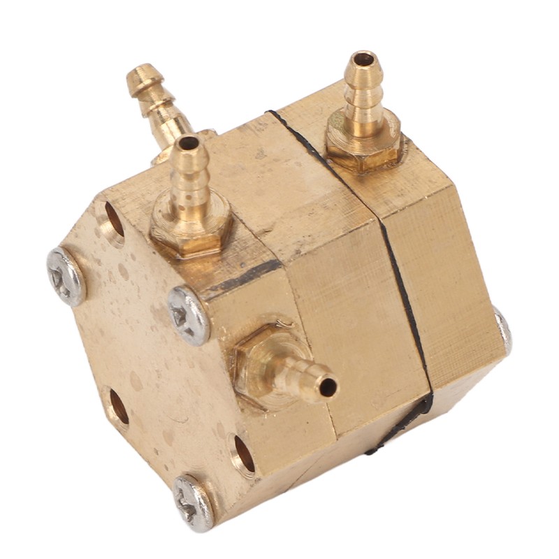 Hexagonal Dental Water Valve Good Passability Copper Water Pressure Regulator