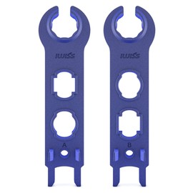 IWISS MC4-SPANNER-AB MC4 Connector, Mounting Wrench for Solar Cable Connection, MC4 Spanner, Compatible with RENOGY MC4 Connectors