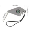 2PCS 6 in 1 Outdoor Knife Sharpener with Compass Survival