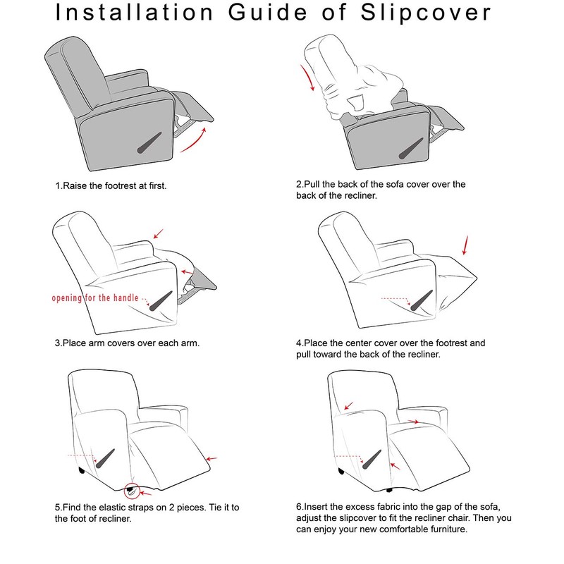 Tianshu Chair Covers - Spandex Sofa Covers - Stretch Chair