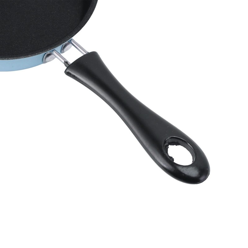 BOENLU 4.72in Mini Frying Pan, Stainless Steel Nonstick Induction Pot