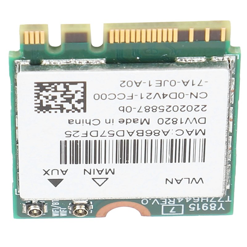 Card Adapter ,Dual Band 2.4G/5G 802.11A/B/G/N/AC DW1820 Network ,Computer Accessories
