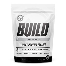 Outwork Nutrition Whey Isolate Protein Powder - Accelerates Muscle Building & Recovery - Low Lactose, Gluten-Free - Post Workout Supplement - Enhanced Protein Synthesis, Unflavored, 1.56lbs