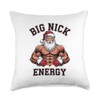 Big Nick Energy Throw Pillow