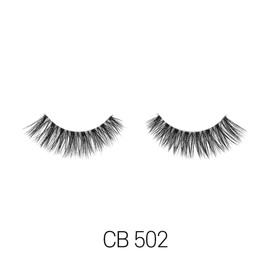 Laflare 3D CLEAR BAND eyelashes, Silk, Invisible band, Wispy, Natural, Glamorous flared look Faux Mink Lashes - 3 PACKS BUNDLE SPECIAL (3, CB502)