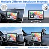 HAUXIY Wireless Apple Carplay Screen for Car 4K Dash Cam,