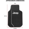 Plasticolor Jeep 2 Floor Mats (Fronts) Mopar Universal Gift New