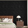 WESTICK Black Self Adhesive Velvet Flocking Drawer Liner for Cabinet