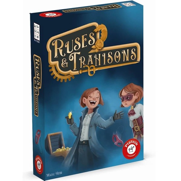 Piatnik - RUSES ET TRAHISONS - Strategy Game for 3