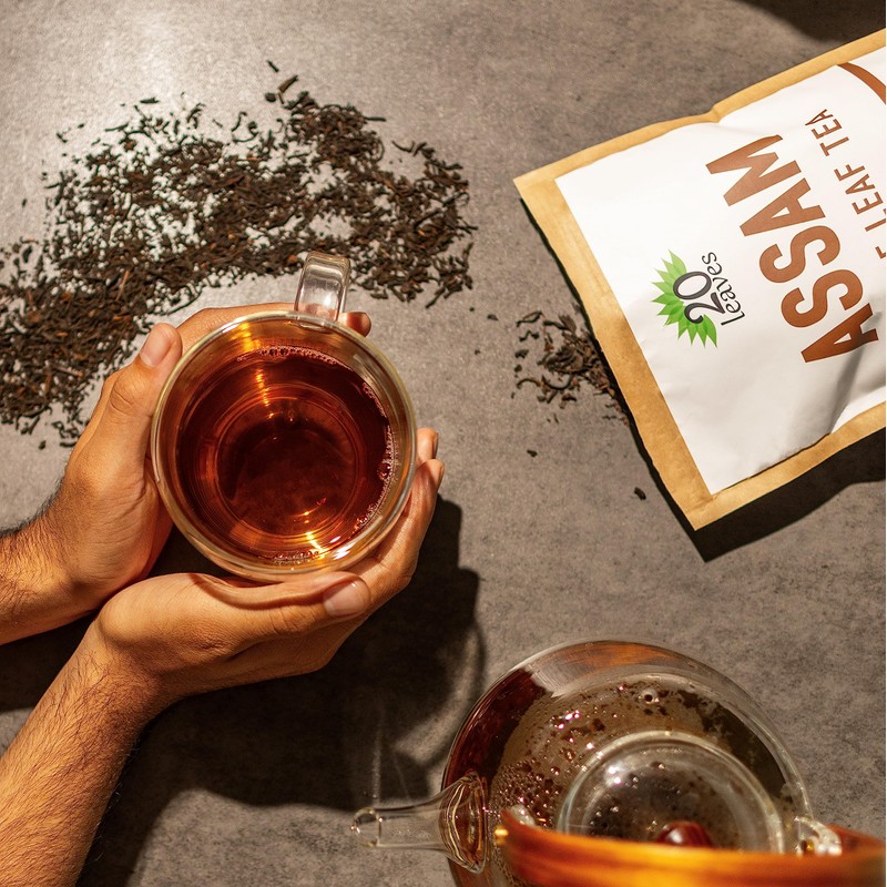 Assam Loose Leaf Black Tea - 100% Certified Organic -