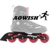 AOWISH Inline Skate Wheels 85A Outdoor Asphalt Formula Hockey Roller